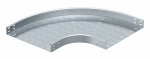 Секция угловая 90°, h=60 мм, B=400 мм, FS. Тип: RB 90 640 FS