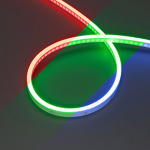 Лента герметичная WAVE-SIDE-PU-H120-06x12mm 24V RGB (8 W/m, IP68, 3m, wire x1) (Arlight, Вывод прямой, 3 года)