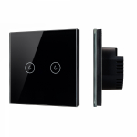 Выключатель сенсорный SWT-OMALI-S02-ZB-BK (250V, 10A, Zigbee) (Arlight, Стекло)