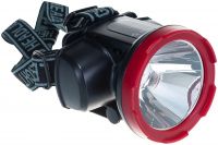 Светодиодный аккумуляторный налобный фонарь КОСМОС 2 режима 5Вт LED 2А.ч зарядка от USB