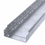 Лоток перфорированный Профи INOX (AISI 316) 200х80х3000 (1,2 мм) (6 м/уп) Промрукав