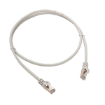 Патч-корд TERACOM CS Cat.6A экранированный S/FTP оболочка LSZH белый (2,0м)