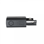 Аксессуар к шинопроводу 3P PTR EC-BL Left коннектор черный Левый Jazzway
