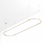 Основание ART-APRIORI-OVAL-HANG-4000x1000 (OG) (Arlight, IP20 Металл, 3 года)