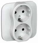 FLITE Роз. 2-я с з/к без з/ш 16А РС12-0-А-ФлЖ жем. IEK