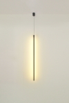 Светильник подвесной (подвес) Rivoli Cecilia 6185-701 LED 12Вт 3000К чёрный светодиодный