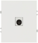 Розетка ЭРА Arktik 16-3101-08 TV одиночная белый матовый