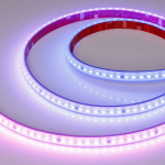 Лента герметичная SPI-PS-A120-12mm 24V RGB-PX6-BPT (23 W/m, IP67, 2835, 5m) (Arlight, бегущий огонь)