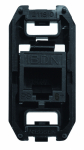 Мех-м для подкл. ср-в связи и выч. техники с/у rj45 8(8) пластик черный IP20 ABB Zenit/SKY/SKYmoon