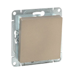 Механизм выключателя, одноклавишный, проходной, шампань Эпика EKF