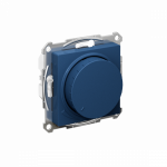 Светорегулятор 630Вт поворотно-нажимной с/у аквамарин AtlasDesign  Systeme Electric