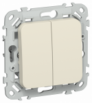 FLITE Выключ. жалюзи с блок. 10А ВЖ42-2-0-ФлСл сл IEK