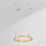 Основание ART-APRIORI-ROUND-HANG-R600 (GD) (Arlight, IP20 Металл, 3 года)