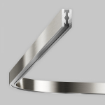 Technical Радиусный коннектор для шинопровода Flarity платина