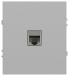 Розетка ЭРА Arktik 16-3107-03 информационная RJ45 алюминий