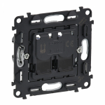 Розетка 2гн комп+комп RJ45+RJ45 с/у механизм UTP кат.6а Valena IN MATIC Legrand