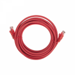 Патч-корд U/UTP REXANT категория 6, RJ45-RJ45, неэкранированный, 26AWG, LSZH, красный, 5 м