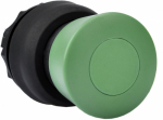 Фронтальная часть нажимной кнопки высок., 1 упр. элемент цвет зеленый без фиксации, DKC