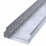 Лоток перфорированный Профи INOX (AISI 316) 300х100х3000 (1,5 мм) (6 м/уп) Промрукав