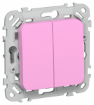 FLITE Выключ. 2-кл. 10А ВС12-1-0-ФлПр пур IEK