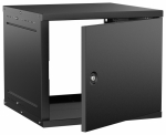 Шкаф наст. 9U 600х600мм метал. дв. черн. GENERICA