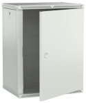 ITK LINEA W Шкаф 15U 600х450мм дверь металл серый 2.0