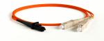 Hyperline FC-D2-62-MTRJM/PR-SC/PR-H-2M-LSZH-OR Патч-корд волоконно-оптический (шнур) MM 62.5/125, SC-MTRJ(папа), 2.0 мм, duplex, LSZH, 2 м