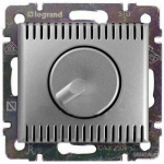 Светорегулятор 1000Вт поворотный с/у алюминий механизм Valena Legrand (1/10) Светорегулятор 1000Вт поворотный с/у алюминий механизм Valena Legrand (1/10)