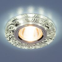 Точечный светильник светодиодный 8371 MR16 WH/BK белый/черный (1/50)