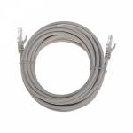 Патч-корд U/UTP REXANT категория 6, RJ45-RJ45, неэкранированный, 26AWG, LSZH, серый, 5 м