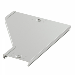 Крышка на переходник RRS левосторонний 100/80, цинк-ламельная в комплекте с метизами и пластинами PTCE