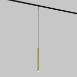 Трековый подвесной светильник TR191-1-3W4K-M-BBS