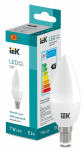 LED Candle C37 600lm 4000K E14 IEK СНЯТО