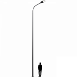 FREGAT LED G2 140W DW1 740 RAL9005 K-POLE 7M (в комплекте ЗДФ)