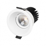 Светильник MS-FLOW-BUILT-R85-12W Warm3000 (WH, 15 deg, 230V) (Arlight, IP20 Металл, 5 лет)