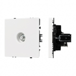 Механизм спутниковой розетки SCT-NOBE-MST1-SFPL-WH (SAT) (Arlight, Белый кварц)