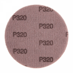 Диск шлифовальный на сетчатой основе 125 мм, Р320, 5 шт Kranz