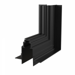 Угловой коннектор внешний S35 встраиваемый черный