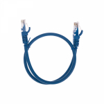 Патч-корд U/UTP REXANT категория 6, RJ45-RJ45, неэкранированный, 26AWG, LSZH, синий, 0.5 м