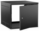 Шкаф наст. 9U 600х650мм метал. дв. чер. GENERICA