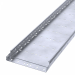 Лоток перфорированный Профи INOX (AISI 316) 300х50х3000 (1,5 мм) (6 м/уп) Промрукав