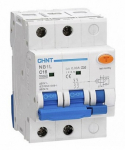 Диф. автомат NB1L 2P C25 30мА тип A 10кА (54mm)  CHINT (1)