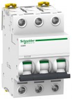 Автоматический выключатель (автомат) 3-полюсный (3P) 6А хар. D 6кА Schneider Electric Acti9/Multi9