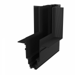 Угловой коннектор внутренний S35 встраиваемый черный