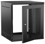 Шкаф наст. 12U 600х600мм перфр. дв. чер. GENERICA