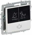 BRITE Кнопка звонка с инд. отел. 10А ВС10-1-9-БрАБ а/б IEK