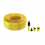 Комплект для полива Профи Плюс (шланг ПВХ 3-слойный армированный 3/4" 25м, коннекторы, адаптер, распылитель) ЧЕТЫРЕ СЕЗОНА