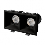 Светильник MS-FLOW-BUILT-S157x85-2x6W Day4000 (BK, 38 deg, 230V) (Arlight, IP20 Металл, 5 лет)