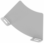 Перегородка разд. 80мм пов. верт. внут. 45град RAL 9016 IEK