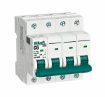 Выключатель автоматический 4-полюсный (4P) 6А хар. C DEKraft ВА-103